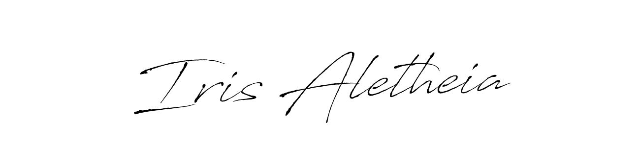 This is the best signature style for the Iris Aletheia name. Also you like these signature font (Antro_Vectra). Mix name signature. Iris Aletheia signature style 6 images and pictures png
