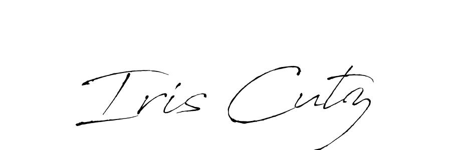 Antro_Vectra is a professional signature style that is perfect for those who want to add a touch of class to their signature. It is also a great choice for those who want to make their signature more unique. Get Iris Cutz name to fancy signature for free. Iris Cutz signature style 6 images and pictures png