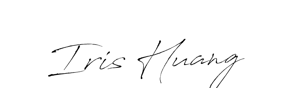 Iris Huang stylish signature style. Best Handwritten Sign (Antro_Vectra) for my name. Handwritten Signature Collection Ideas for my name Iris Huang. Iris Huang signature style 6 images and pictures png