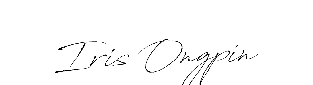 Design your own signature with our free online signature maker. With this signature software, you can create a handwritten (Antro_Vectra) signature for name Iris Ongpin. Iris Ongpin signature style 6 images and pictures png