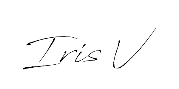 if you are searching for the best signature style for your name Iris V. so please give up your signature search. here we have designed multiple signature styles  using Antro_Vectra. Iris V signature style 6 images and pictures png