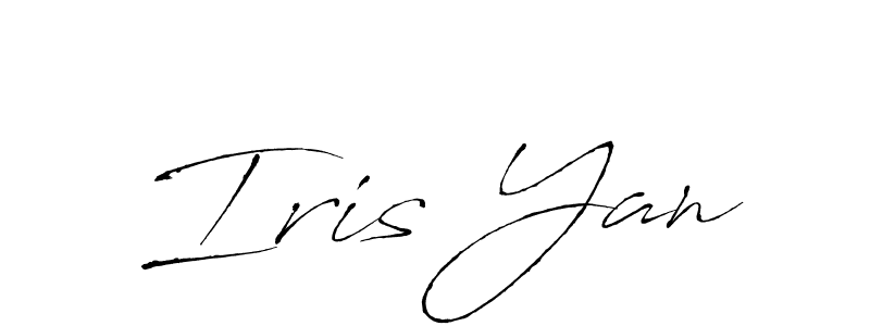 Make a beautiful signature design for name Iris Yan. Use this online signature maker to create a handwritten signature for free. Iris Yan signature style 6 images and pictures png
