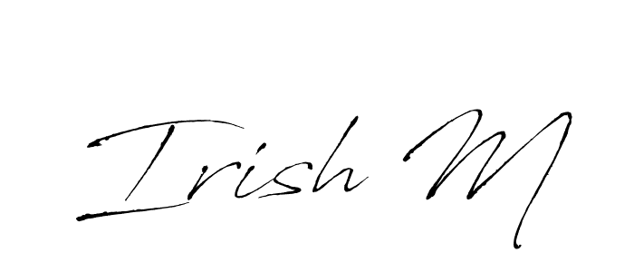 This is the best signature style for the Irish M name. Also you like these signature font (Antro_Vectra). Mix name signature. Irish M signature style 6 images and pictures png