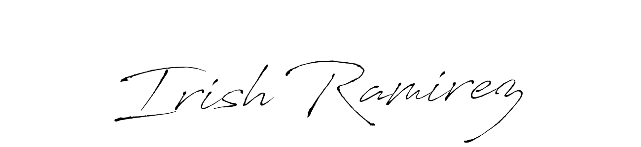 Check out images of Autograph of Irish Ramirez name. Actor Irish Ramirez Signature Style. Antro_Vectra is a professional sign style online. Irish Ramirez signature style 6 images and pictures png