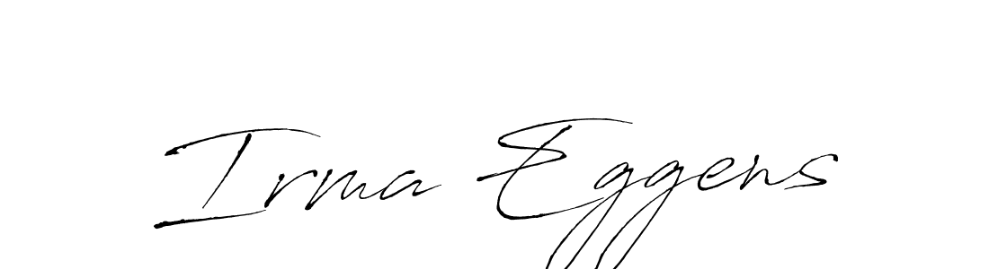 Antro_Vectra is a professional signature style that is perfect for those who want to add a touch of class to their signature. It is also a great choice for those who want to make their signature more unique. Get Irma Eggens name to fancy signature for free. Irma Eggens signature style 6 images and pictures png