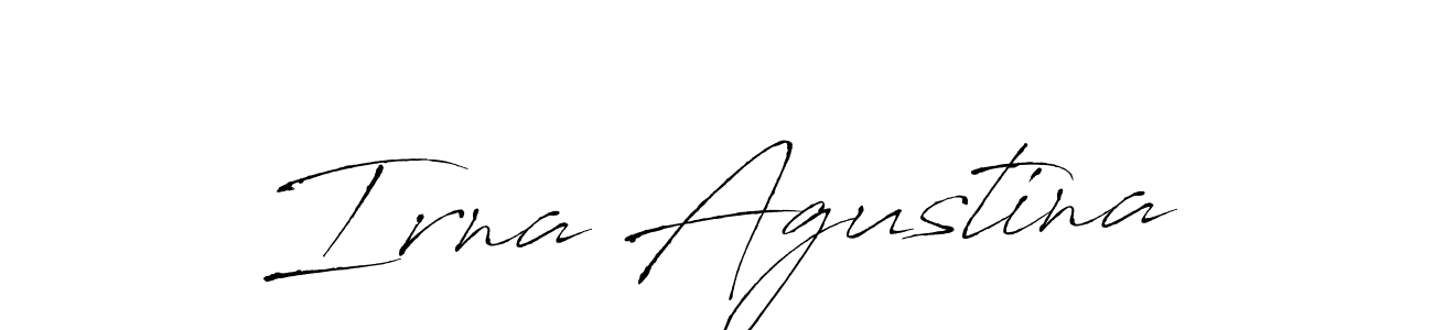 Best and Professional Signature Style for Irna Agustina. Antro_Vectra Best Signature Style Collection. Irna Agustina signature style 6 images and pictures png