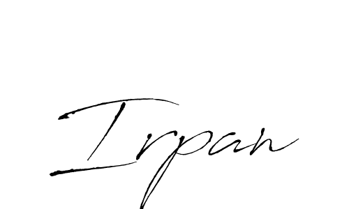 Also You can easily find your signature by using the search form. We will create Irpan name handwritten signature images for you free of cost using Antro_Vectra sign style. Irpan signature style 6 images and pictures png