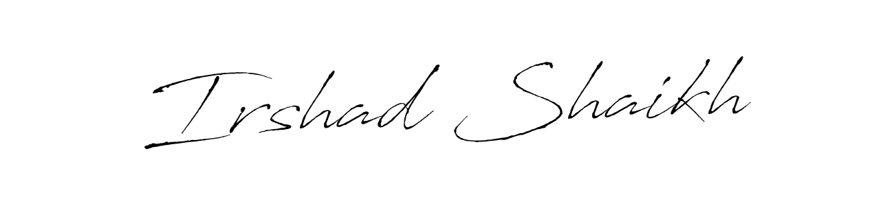 Once you've used our free online signature maker to create your best signature Antro_Vectra style, it's time to enjoy all of the benefits that Irshad Shaikh name signing documents. Irshad Shaikh signature style 6 images and pictures png