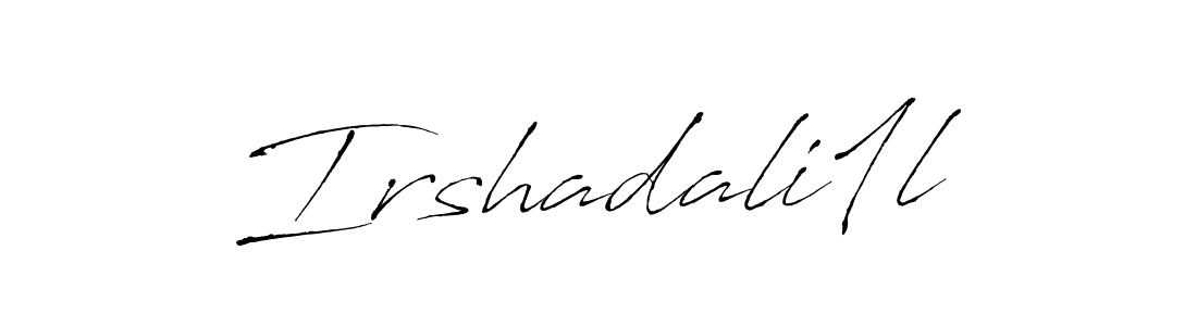 Similarly Antro_Vectra is the best handwritten signature design. Signature creator online .You can use it as an online autograph creator for name Irshadali1l. Irshadali1l signature style 6 images and pictures png