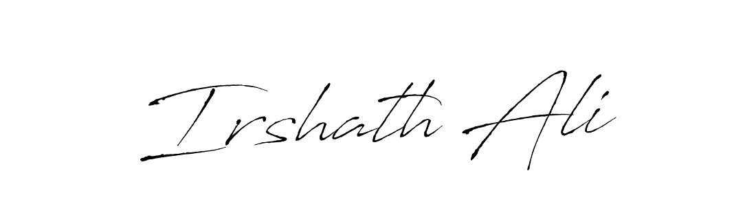 How to Draw Irshath Ali signature style? Antro_Vectra is a latest design signature styles for name Irshath Ali. Irshath Ali signature style 6 images and pictures png