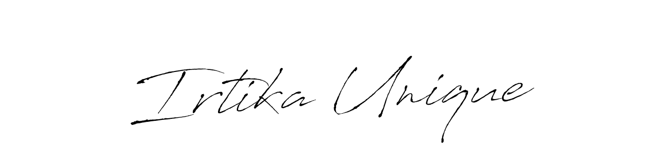 Best and Professional Signature Style for Irtika Unique. Antro_Vectra Best Signature Style Collection. Irtika Unique signature style 6 images and pictures png