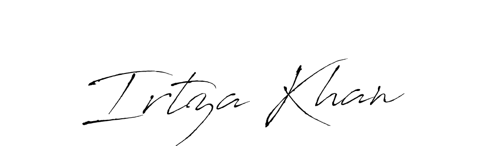 Also You can easily find your signature by using the search form. We will create Irtza Khan name handwritten signature images for you free of cost using Antro_Vectra sign style. Irtza Khan signature style 6 images and pictures png