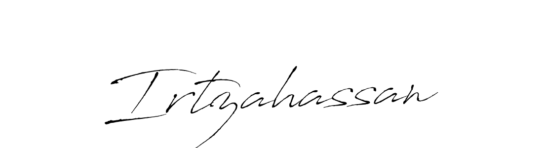 Once you've used our free online signature maker to create your best signature Antro_Vectra style, it's time to enjoy all of the benefits that Irtzahassan name signing documents. Irtzahassan signature style 6 images and pictures png