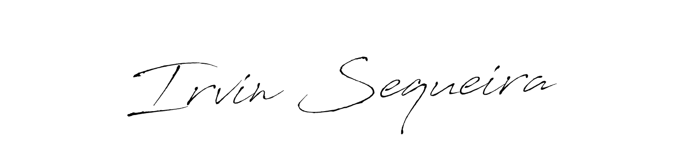 This is the best signature style for the Irvin Sequeira name. Also you like these signature font (Antro_Vectra). Mix name signature. Irvin Sequeira signature style 6 images and pictures png