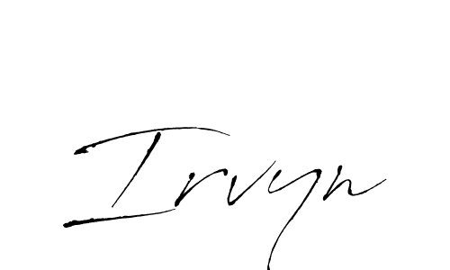 Similarly Antro_Vectra is the best handwritten signature design. Signature creator online .You can use it as an online autograph creator for name Irvyn. Irvyn signature style 6 images and pictures png