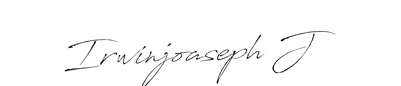 It looks lik you need a new signature style for name Irwinjoaseph J. Design unique handwritten (Antro_Vectra) signature with our free signature maker in just a few clicks. Irwinjoaseph J signature style 6 images and pictures png