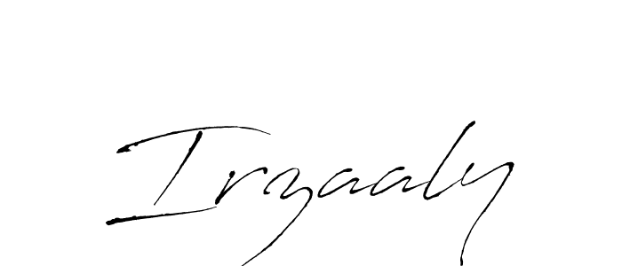 Make a beautiful signature design for name Irzaaly. Use this online signature maker to create a handwritten signature for free. Irzaaly signature style 6 images and pictures png
