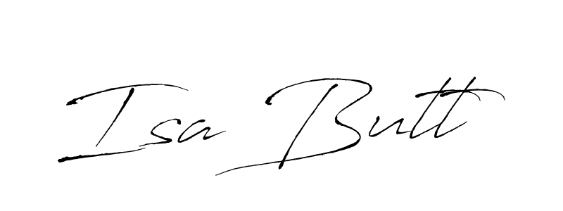 Once you've used our free online signature maker to create your best signature Antro_Vectra style, it's time to enjoy all of the benefits that Isa Butt name signing documents. Isa Butt signature style 6 images and pictures png