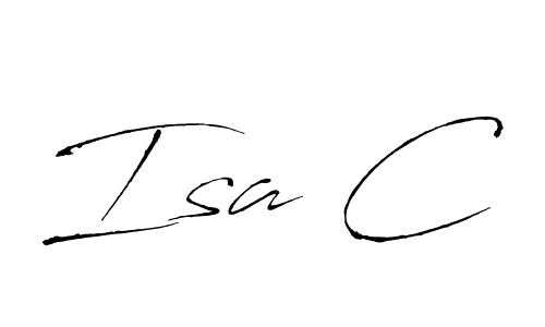 You can use this online signature creator to create a handwritten signature for the name Isa C. This is the best online autograph maker. Isa C signature style 6 images and pictures png