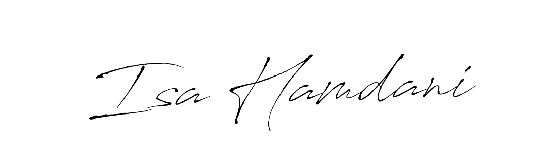 Once you've used our free online signature maker to create your best signature Antro_Vectra style, it's time to enjoy all of the benefits that Isa Hamdani name signing documents. Isa Hamdani signature style 6 images and pictures png