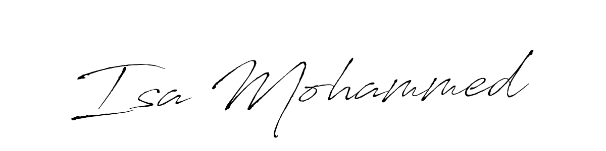 Similarly Antro_Vectra is the best handwritten signature design. Signature creator online .You can use it as an online autograph creator for name Isa Mohammed. Isa Mohammed signature style 6 images and pictures png