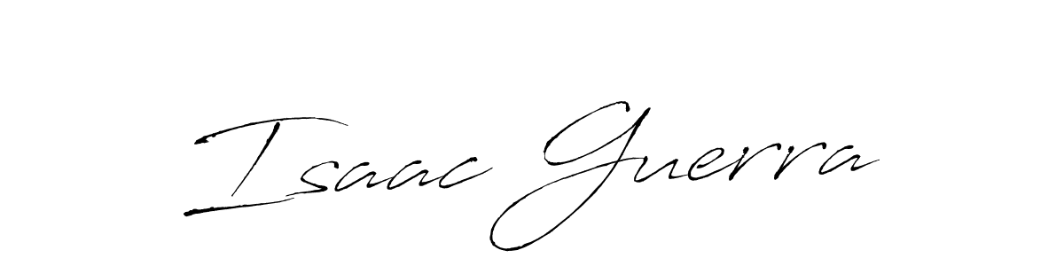 Design your own signature with our free online signature maker. With this signature software, you can create a handwritten (Antro_Vectra) signature for name Isaac Guerra. Isaac Guerra signature style 6 images and pictures png