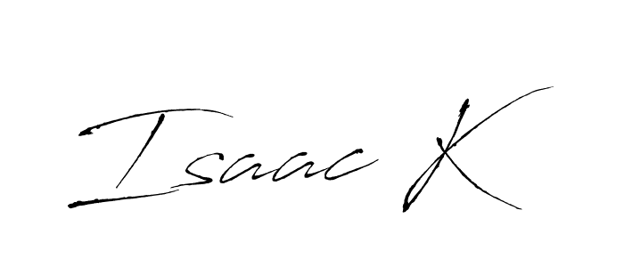 It looks lik you need a new signature style for name Isaac K. Design unique handwritten (Antro_Vectra) signature with our free signature maker in just a few clicks. Isaac K signature style 6 images and pictures png