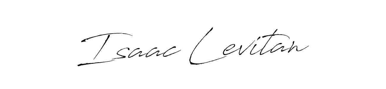 Make a beautiful signature design for name Isaac Levitan. With this signature (Antro_Vectra) style, you can create a handwritten signature for free. Isaac Levitan signature style 6 images and pictures png