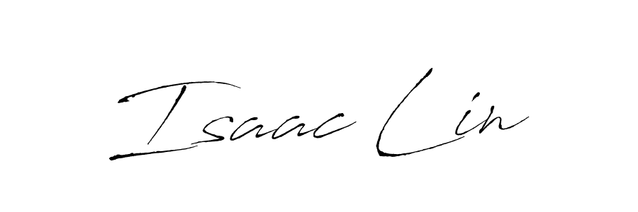 Create a beautiful signature design for name Isaac Lin. With this signature (Antro_Vectra) fonts, you can make a handwritten signature for free. Isaac Lin signature style 6 images and pictures png