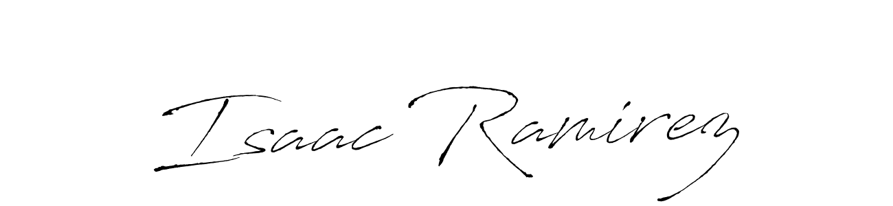 Create a beautiful signature design for name Isaac Ramirez. With this signature (Antro_Vectra) fonts, you can make a handwritten signature for free. Isaac Ramirez signature style 6 images and pictures png