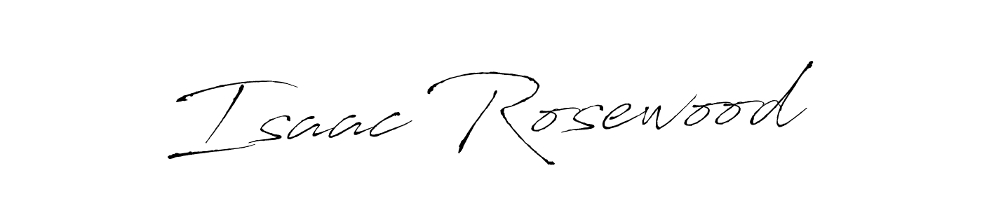 Create a beautiful signature design for name Isaac Rosewood. With this signature (Antro_Vectra) fonts, you can make a handwritten signature for free. Isaac Rosewood signature style 6 images and pictures png