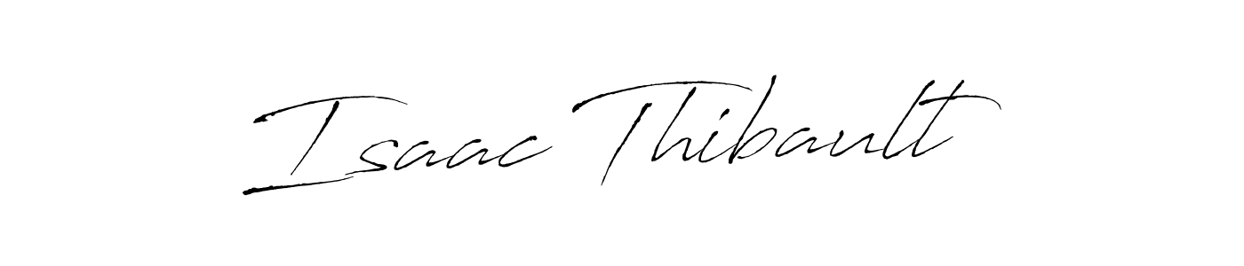 Isaac Thibault stylish signature style. Best Handwritten Sign (Antro_Vectra) for my name. Handwritten Signature Collection Ideas for my name Isaac Thibault. Isaac Thibault signature style 6 images and pictures png