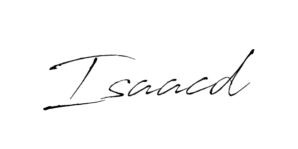 Make a beautiful signature design for name Isaacd. With this signature (Antro_Vectra) style, you can create a handwritten signature for free. Isaacd signature style 6 images and pictures png