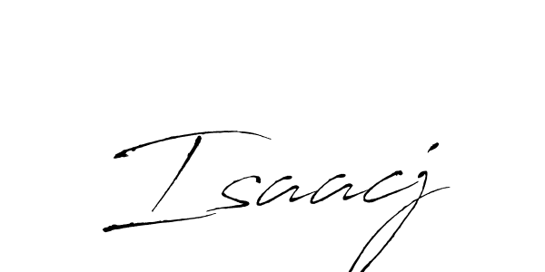 Design your own signature with our free online signature maker. With this signature software, you can create a handwritten (Antro_Vectra) signature for name Isaacj. Isaacj signature style 6 images and pictures png