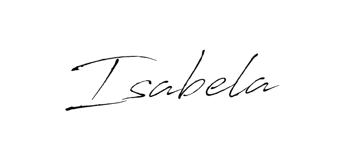Create a beautiful signature design for name Isabela. With this signature (Antro_Vectra) fonts, you can make a handwritten signature for free. Isabela signature style 6 images and pictures png