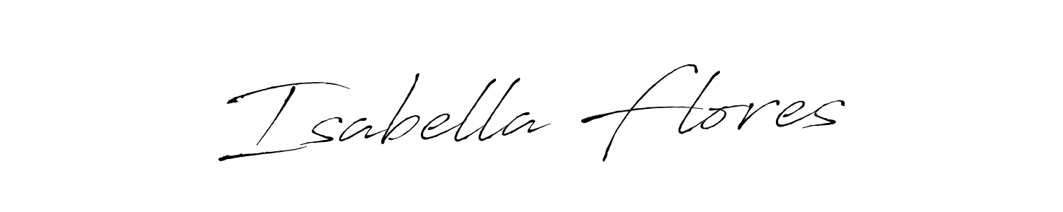 Make a beautiful signature design for name Isabella Flores. Use this online signature maker to create a handwritten signature for free. Isabella Flores signature style 6 images and pictures png