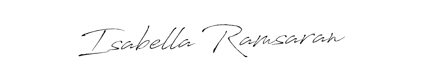 Make a beautiful signature design for name Isabella Ramsaran. Use this online signature maker to create a handwritten signature for free. Isabella Ramsaran signature style 6 images and pictures png