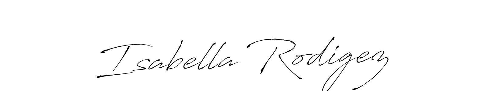 Make a short Isabella Rodigez signature style. Manage your documents anywhere anytime using Antro_Vectra. Create and add eSignatures, submit forms, share and send files easily. Isabella Rodigez signature style 6 images and pictures png