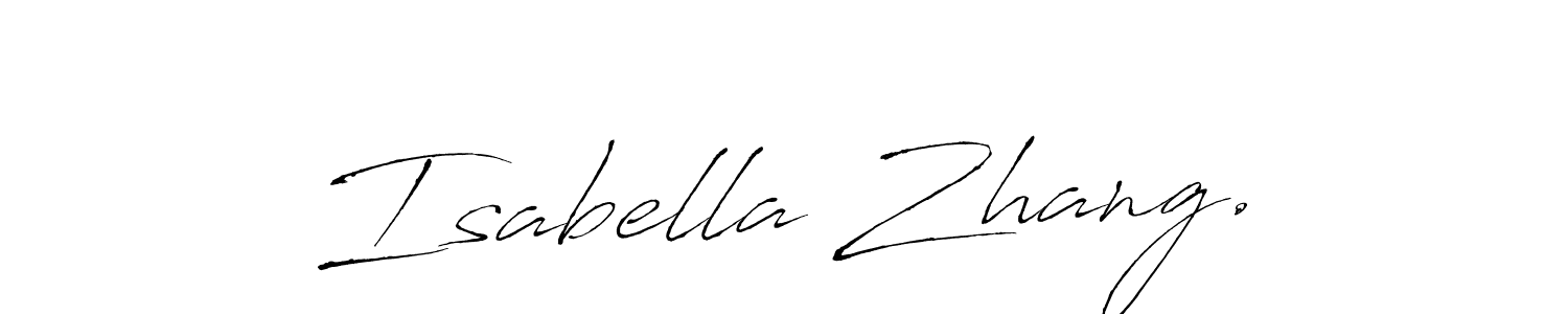 Use a signature maker to create a handwritten signature online. With this signature software, you can design (Antro_Vectra) your own signature for name Isabella Zhang.. Isabella Zhang. signature style 6 images and pictures png