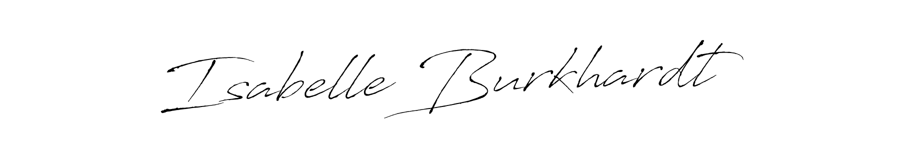 Also we have Isabelle Burkhardt name is the best signature style. Create professional handwritten signature collection using Antro_Vectra autograph style. Isabelle Burkhardt signature style 6 images and pictures png