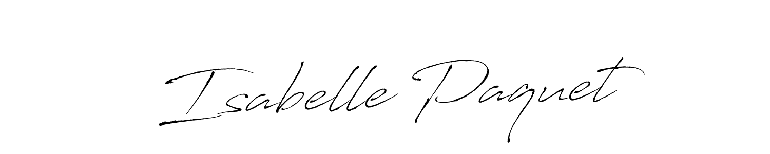 Also we have Isabelle Paquet name is the best signature style. Create professional handwritten signature collection using Antro_Vectra autograph style. Isabelle Paquet signature style 6 images and pictures png