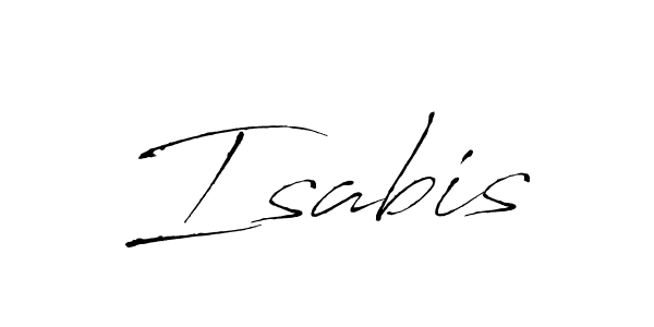 How to make Isabis signature? Antro_Vectra is a professional autograph style. Create handwritten signature for Isabis name. Isabis signature style 6 images and pictures png