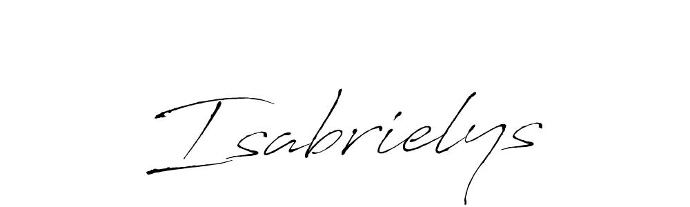 Also You can easily find your signature by using the search form. We will create Isabrielys name handwritten signature images for you free of cost using Antro_Vectra sign style. Isabrielys signature style 6 images and pictures png