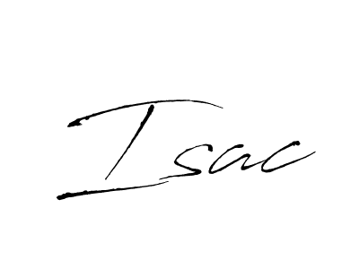 Create a beautiful signature design for name Isac. With this signature (Antro_Vectra) fonts, you can make a handwritten signature for free. Isac signature style 6 images and pictures png