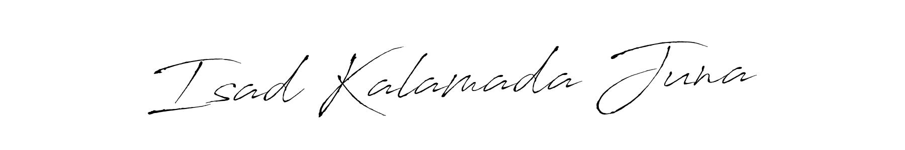 This is the best signature style for the Isad Kalamada Juna name. Also you like these signature font (Antro_Vectra). Mix name signature. Isad Kalamada Juna signature style 6 images and pictures png