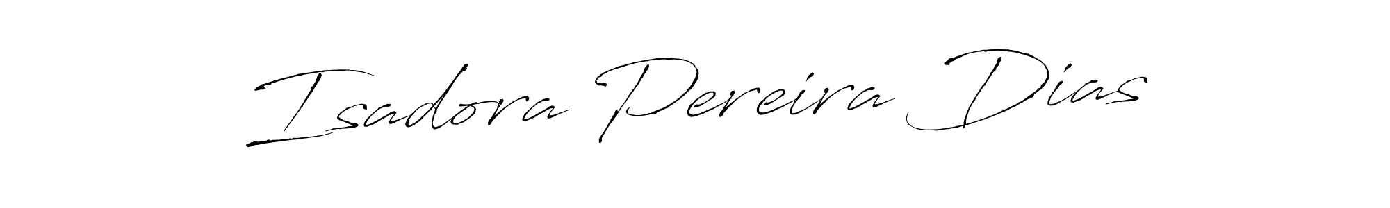 Make a beautiful signature design for name Isadora Pereira Dias. With this signature (Antro_Vectra) style, you can create a handwritten signature for free. Isadora Pereira Dias signature style 6 images and pictures png