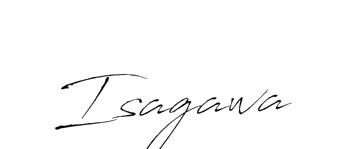 The best way (Antro_Vectra) to make a short signature is to pick only two or three words in your name. The name Isagawa include a total of six letters. For converting this name. Isagawa signature style 6 images and pictures png