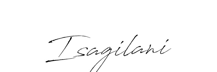 Also we have Isagilani name is the best signature style. Create professional handwritten signature collection using Antro_Vectra autograph style. Isagilani signature style 6 images and pictures png