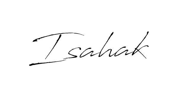 Also we have Isahak name is the best signature style. Create professional handwritten signature collection using Antro_Vectra autograph style. Isahak signature style 6 images and pictures png