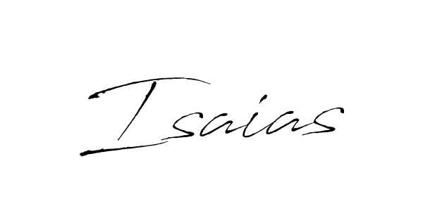 Make a beautiful signature design for name Isaias. With this signature (Antro_Vectra) style, you can create a handwritten signature for free. Isaias signature style 6 images and pictures png